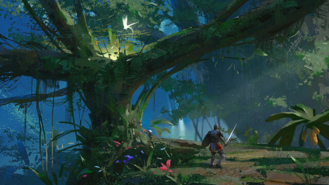 Atmospheric Digital Landscape Art by Lee B