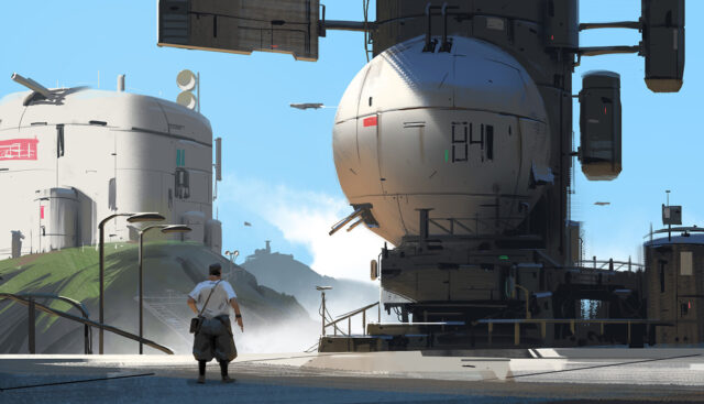 Fantastic Worlds by Lee B: Sci-Fi and Fantasy Environment Art