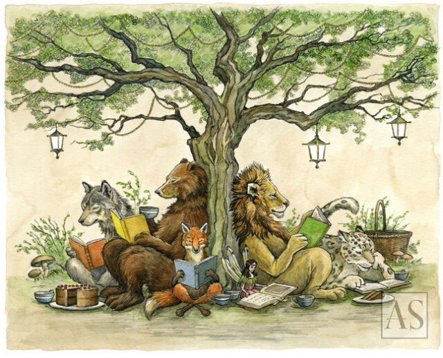 Heart-Warming Book Illustration Art by Astrid Sheckels