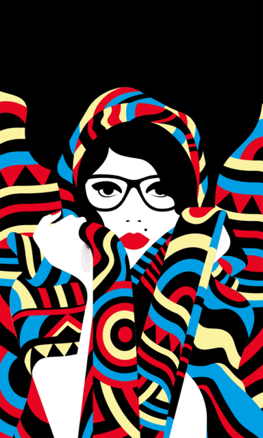 Expressive Art of People Illustrations by Malika Favre