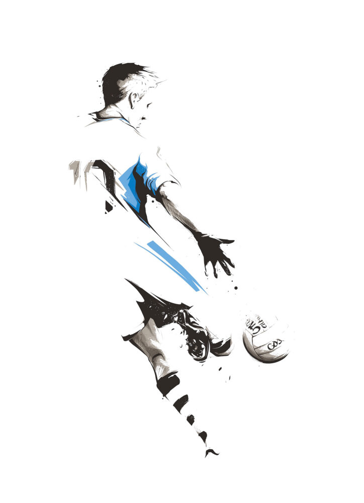 tomasz usyk team sports illustration art illustrationspot football