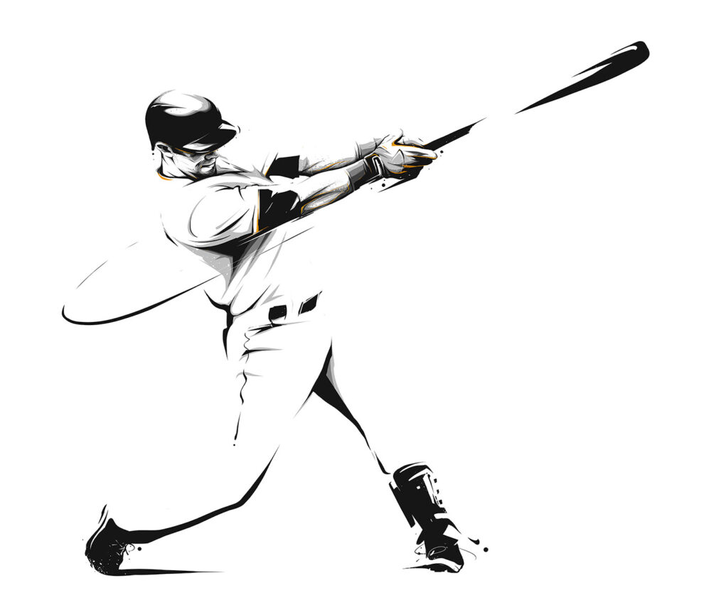 tomasz usyk team sports illustration art illustrationspot baseball