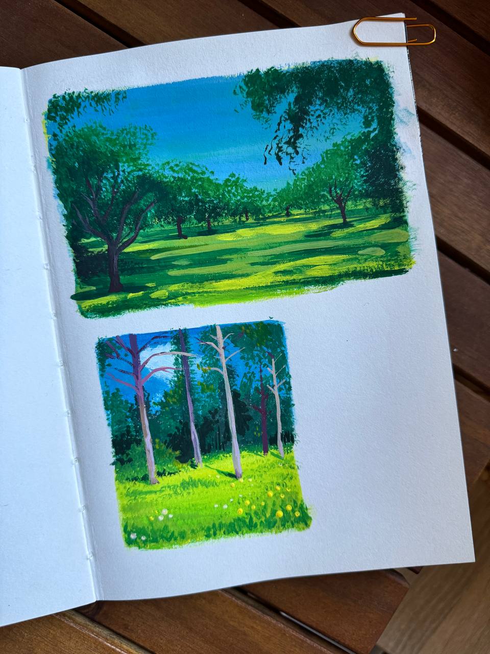 sketching inspiration for illustrators brightarts yaroslava yatsuba creative art nature landscape summer