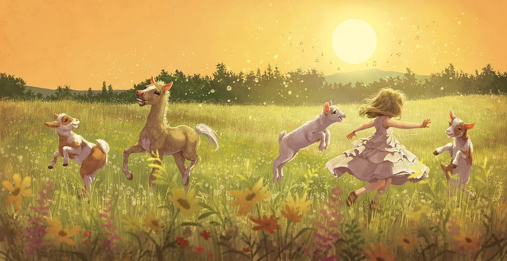 kayla harren book illustration artist kidlit children's books digital art characters nature animals