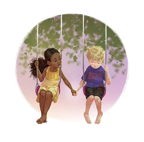 kayla harren book illustration artist kidlit children's books digital art characters nature friends