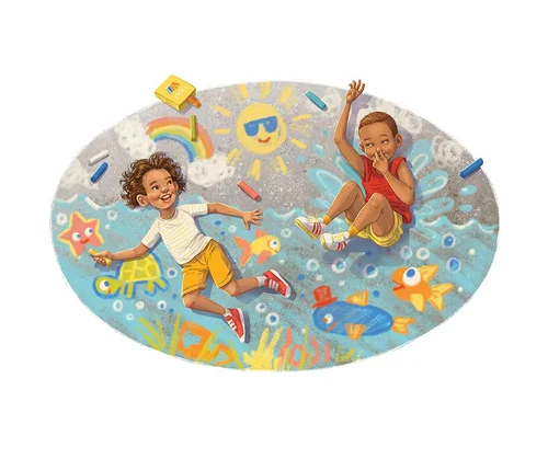 kayla harren book illustration artist kidlit children's books digital art characters nature summer