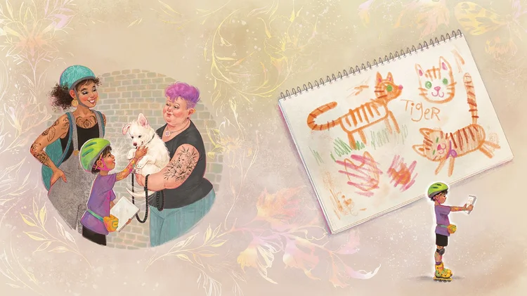 kayla harren book illustration artist kidlit children's books digital art characters nature animals