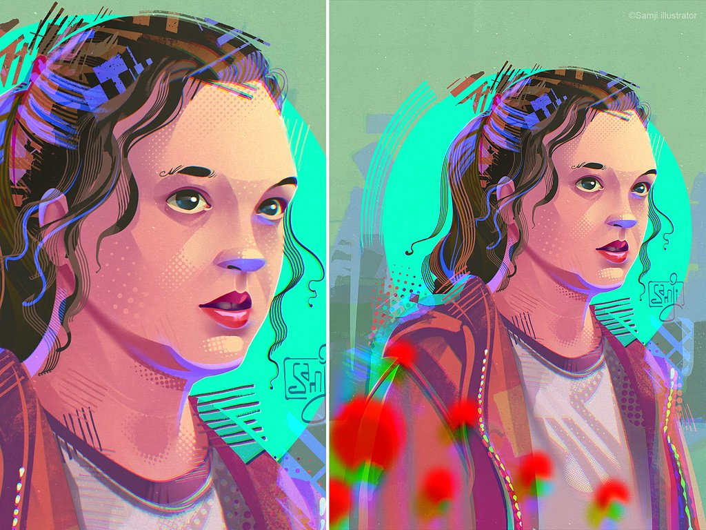 samji illustrator people illustrations digital illustration art