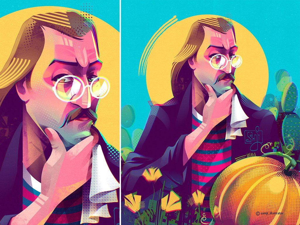 samji illustrator people illustrations digital illustration art
