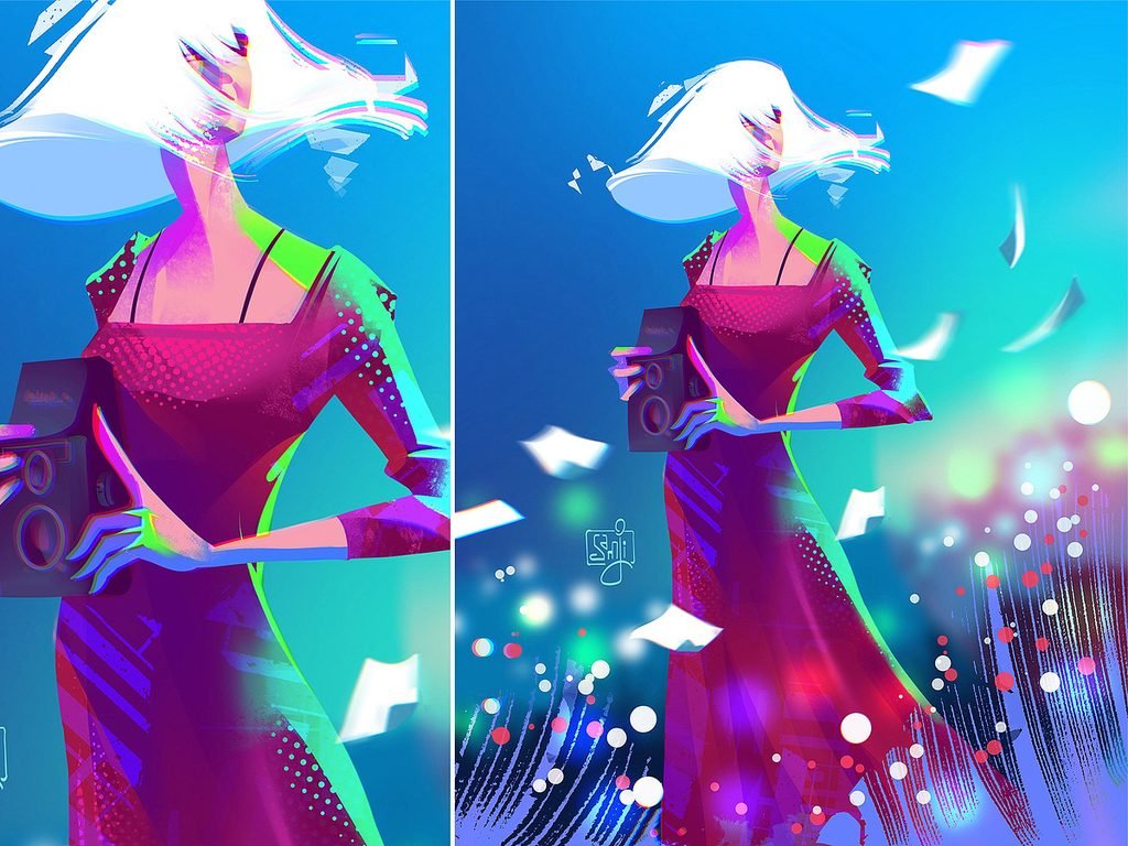 samji illustrator people illustrations digital illustration art